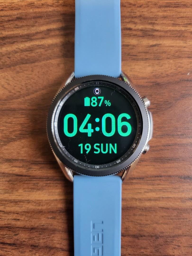 Samsung Watch 3 Silver Bluetooth 45mm Mobile Phones Gadgets Wearables Smart Watches On Carousell