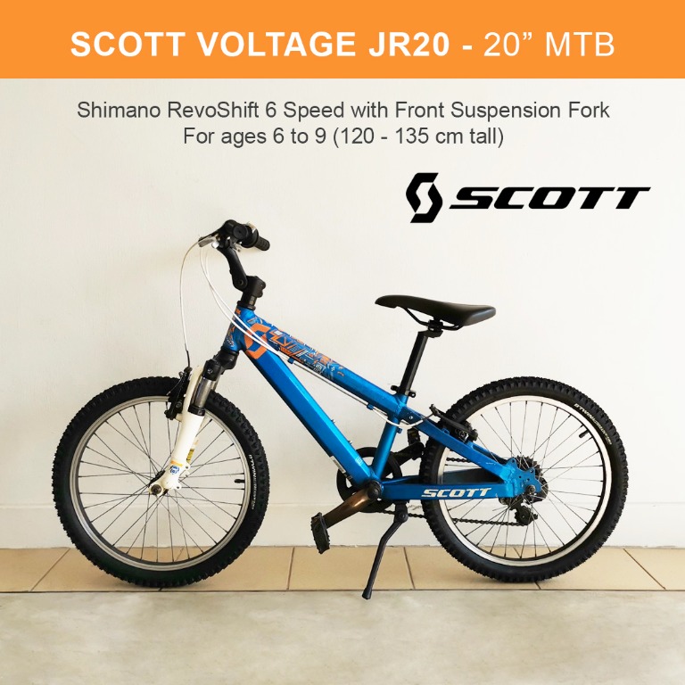 SCOTT VOLTAGE JR20 Jr Kids Bike - 20” MTB