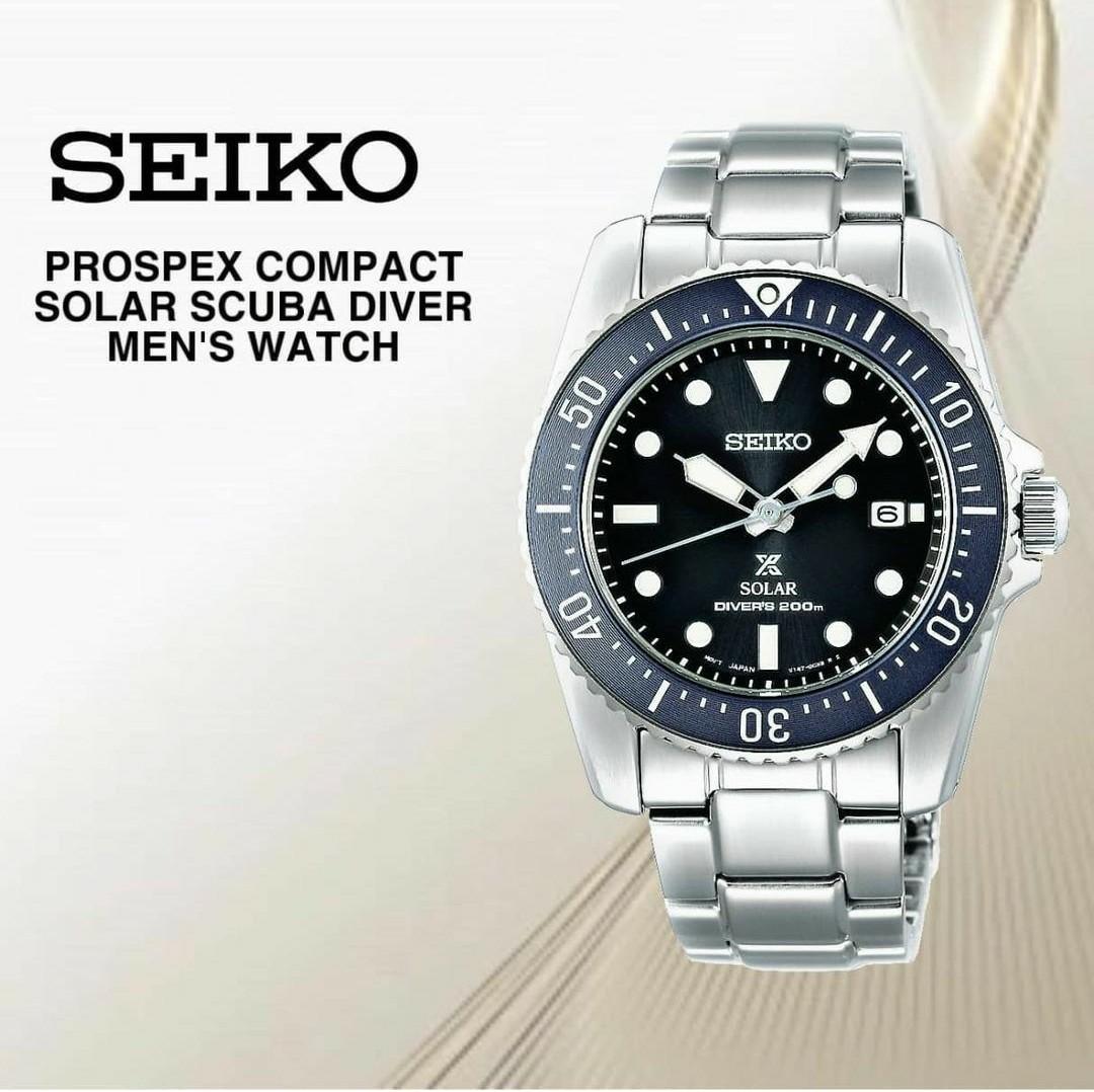 seiko compact solar diver
