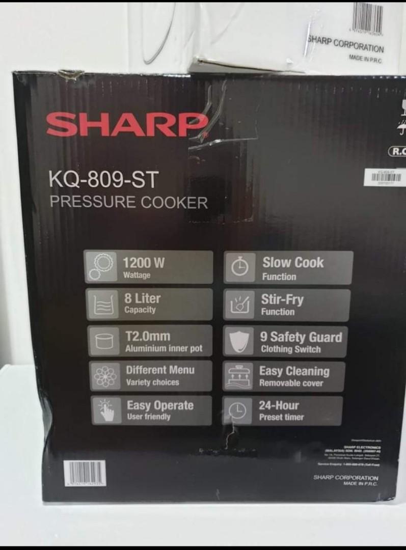 Sharp pressure cooker / multicooker, TV & Home Appliances, Kitchen