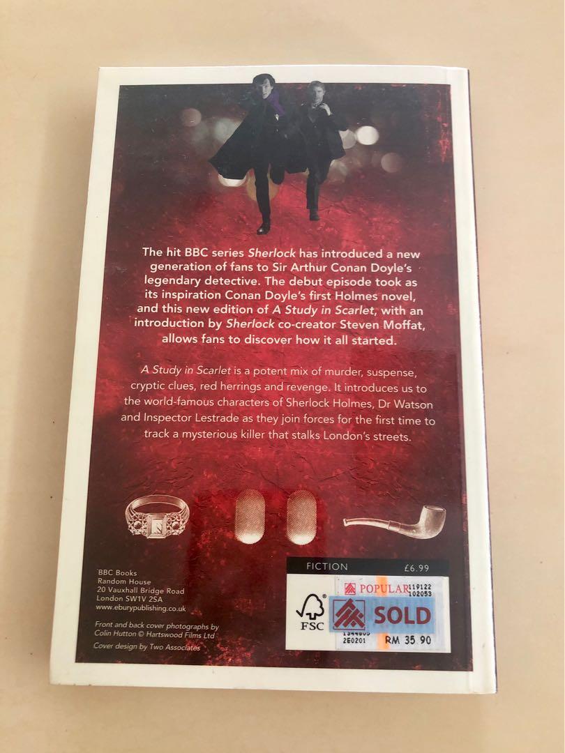WTS] Sherlock: A Study in Scarlet (Sherlock BBC Books), Books 