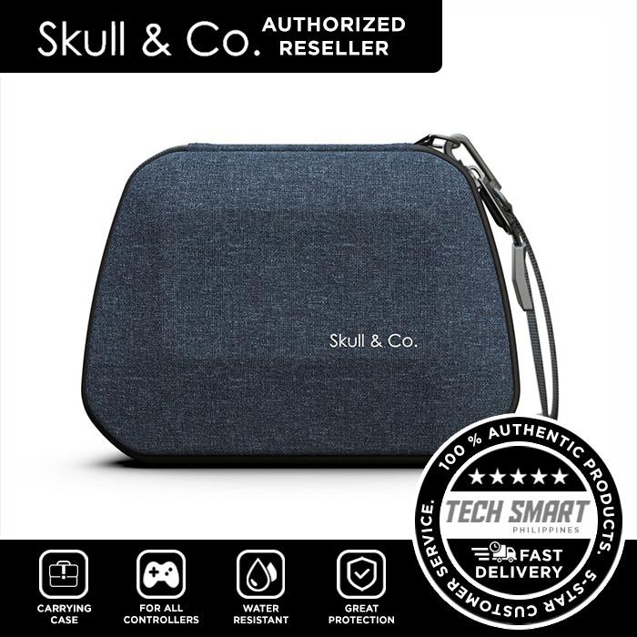 Skull & Co Carrying Case for All Controllers (Category: Cases & Covers) located in Manila. Submitted by techsmartph (Listing ID 1103955368, Image 2). Description: * Storage space - for headphone/back button attachment * Water-resistant nylon exterior * Great protection - no pressure on analog sticks * YKK zipper - smooth and durable * Mesh pocket - store small accessories * Velcro strips - to secure the controller * Hand strap - easy to carry GUA