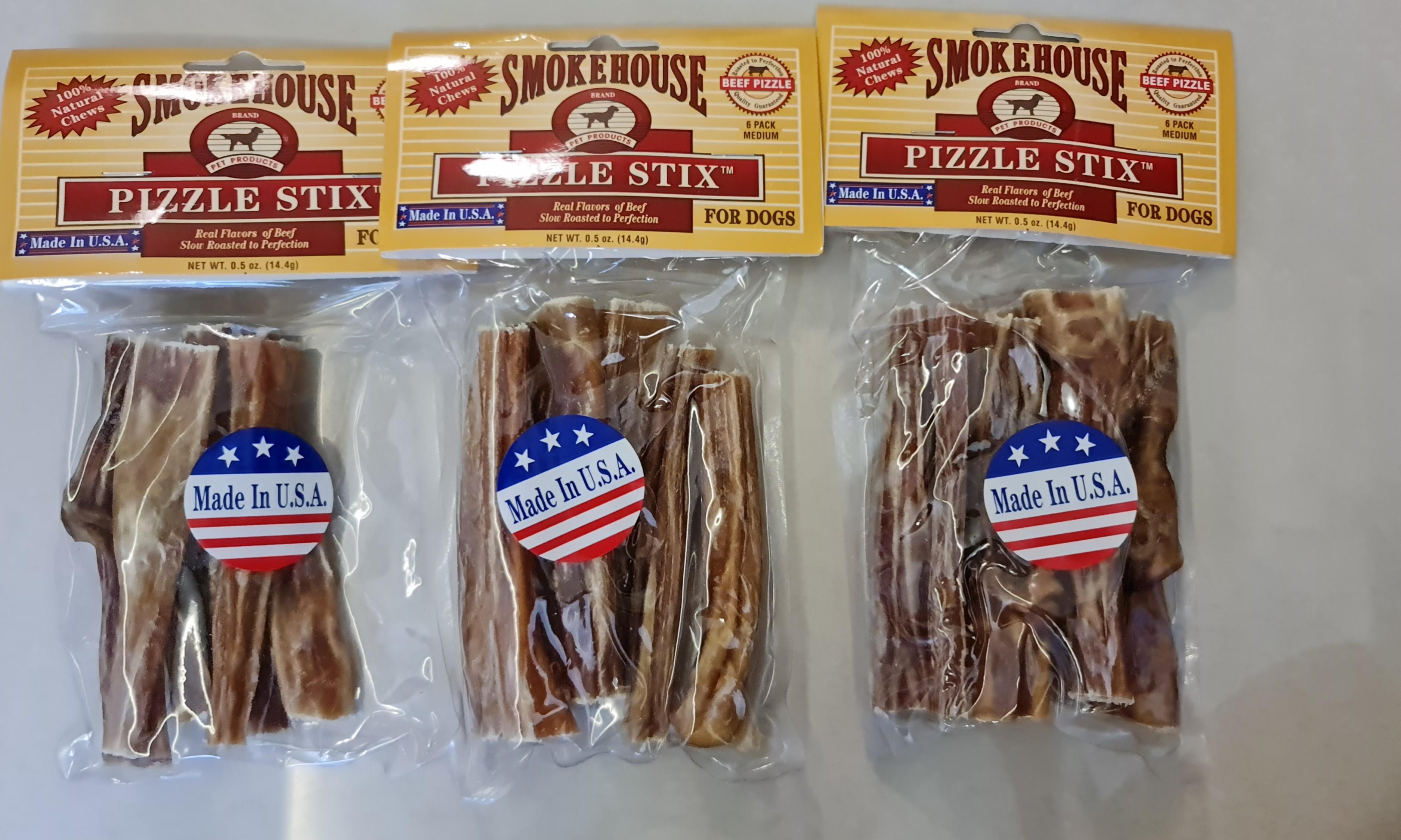 Smokehouse Pizzle Bully sticks Pet Supplies Pet Food on Carousell