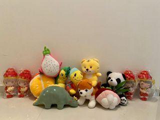 Soft toys plushies