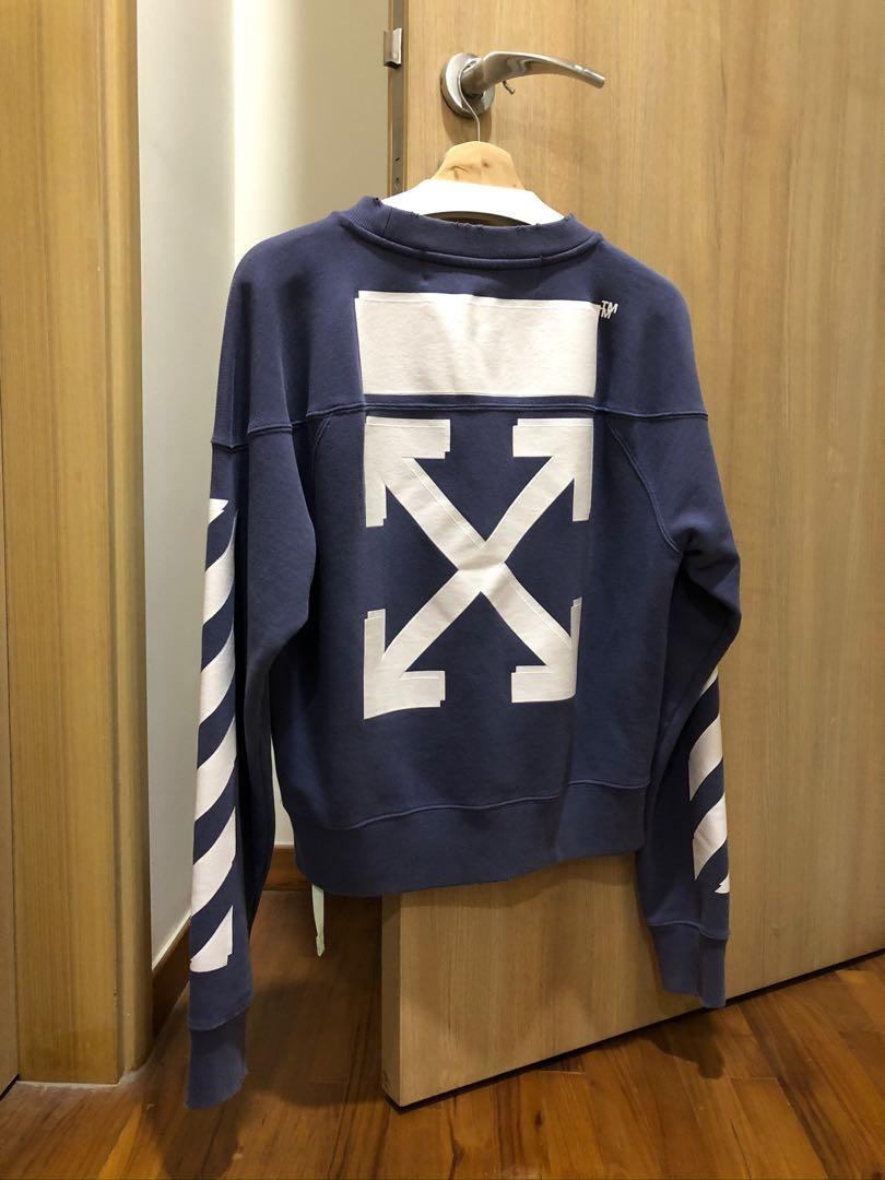 Off white champion sweatshirt outlet