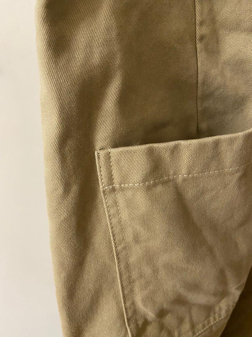 STUDIO NICHOLSON sorte volume pants (TAN), 男裝, 褲＆半截裙, 沙灘