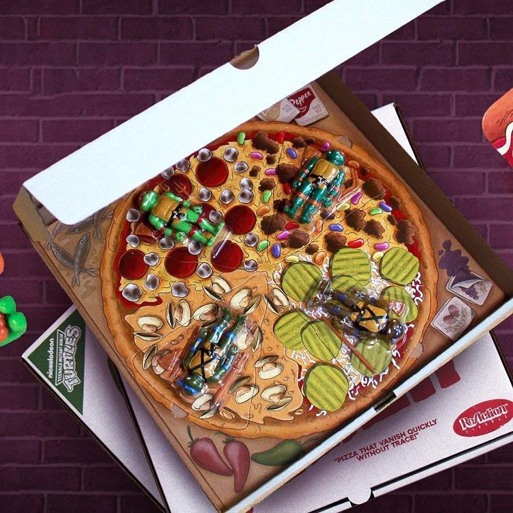 Super7 TMNT ReAction Pizza Box of 4 SDCC 2019 Exclusive ...