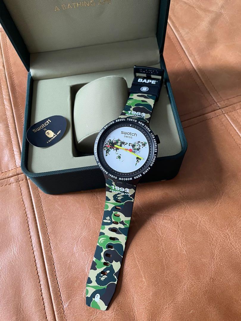 SWATCH x Big Bold (BAPE), Luxury, Watches on Carousell