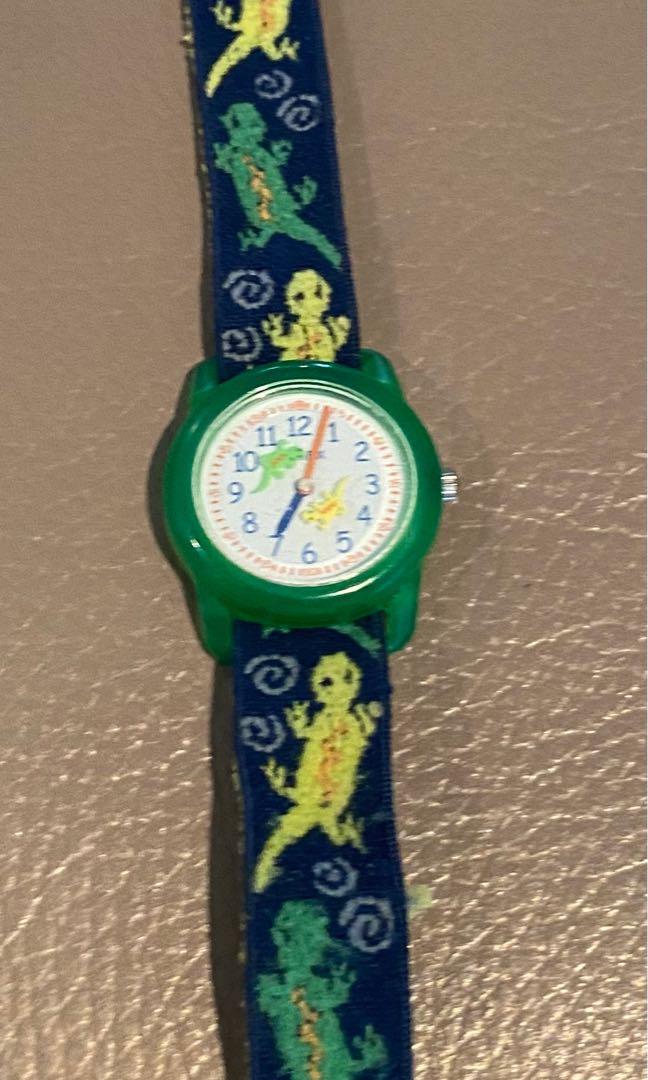 Timex kids watch gecko