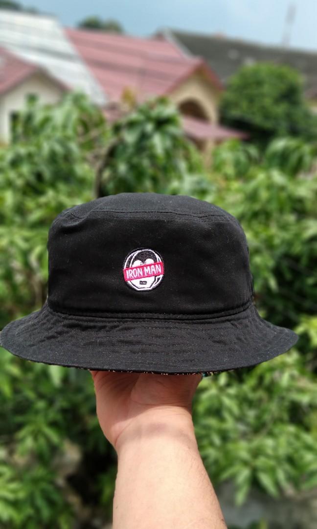 Topi bucket iron man - marvel, Fesyen 