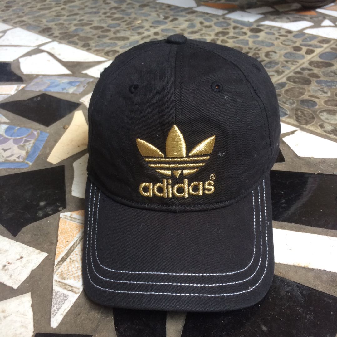 Topi Cap adidas trefoil gold logo 