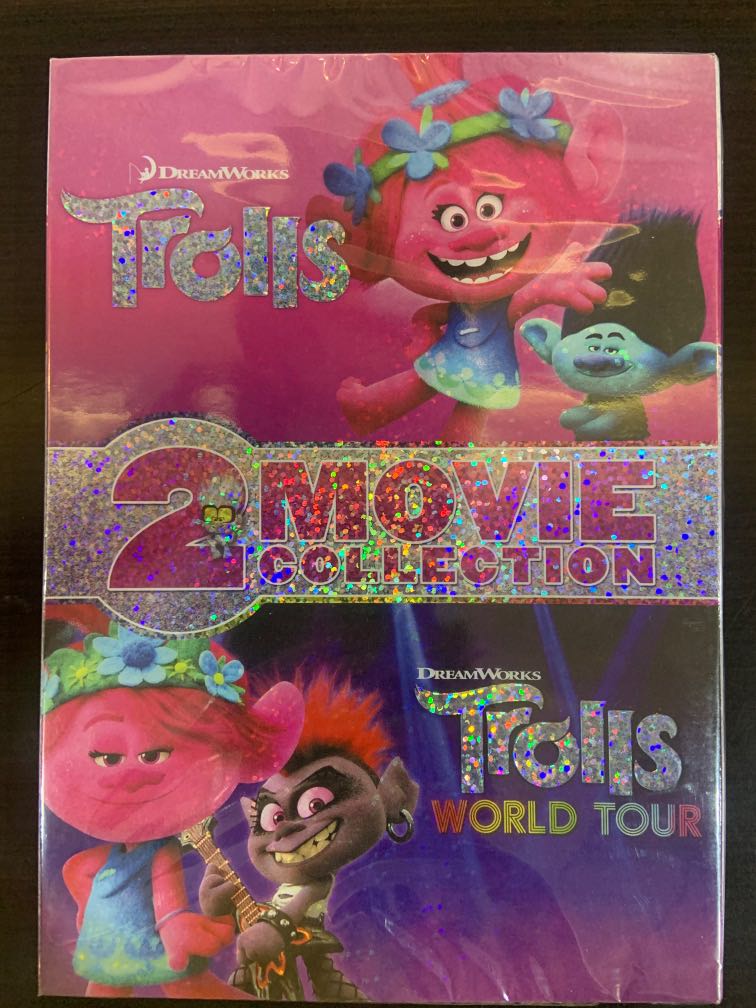 Trolls: 2 Movie Collection - 2DVD, Hobbies & Toys, Music & Media, CDs ...