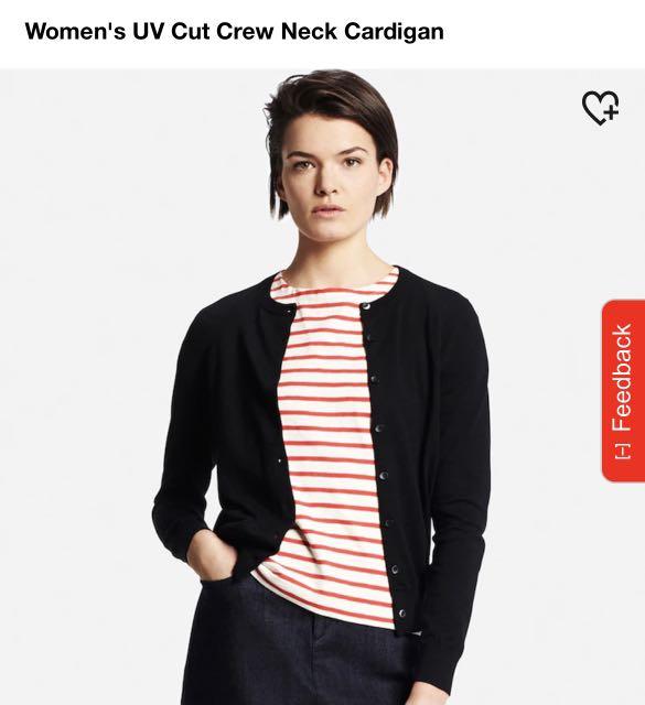 uniqlo cardigan uv cut