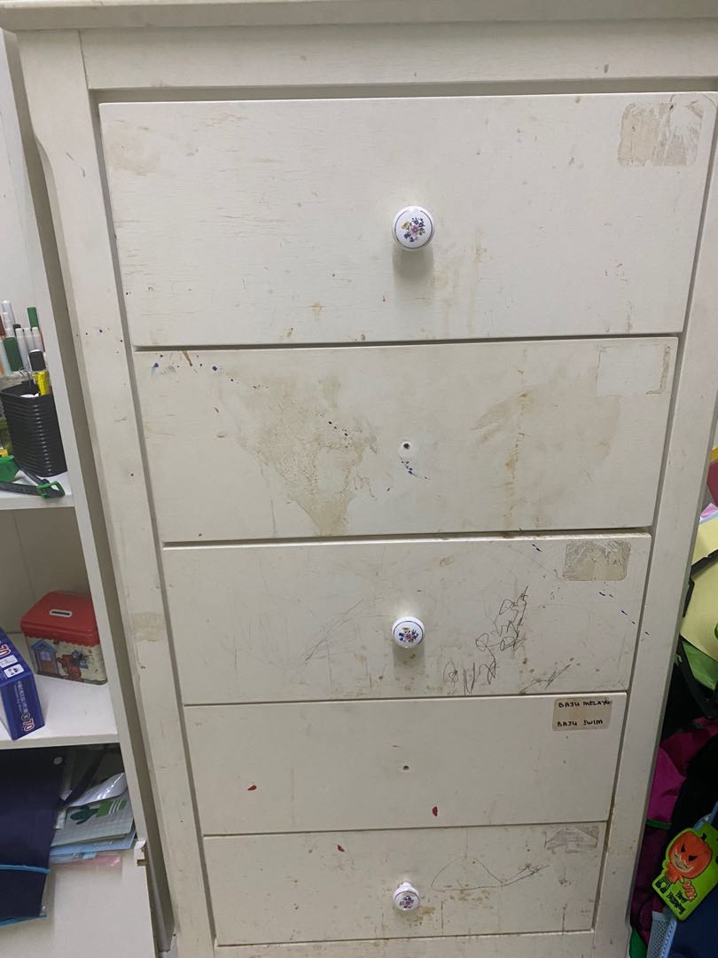 Used Chest Drawers, Furniture & Home Living, Furniture, Shelves