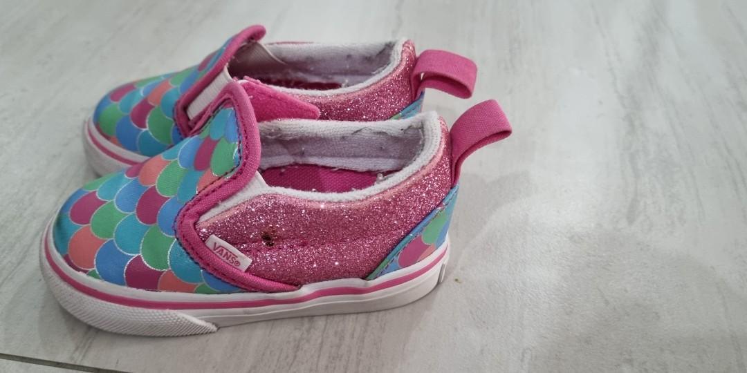 Vans mermaid slip on size us T4 Babies Kids Babies Kids