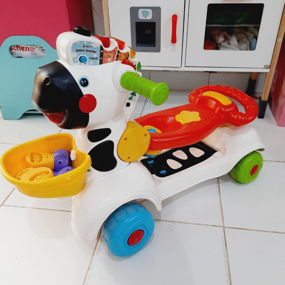 zebra ride on toy vtech