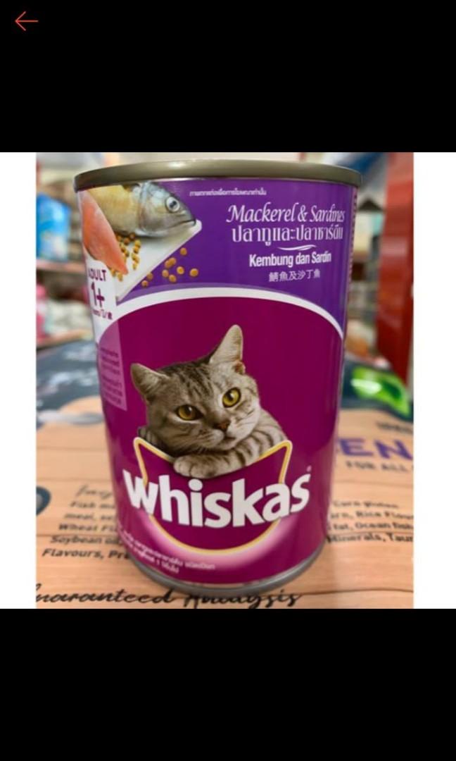WHISKAS (mackerel u0026 sardines), Pet Supplies, Pet Food on Carousell