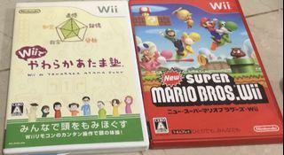 🛎任天堂Wii 遊戲片光碟:大腦體操學苑/超級瑪利歐兄弟super Mario bros🛎#Wii主機適用🪗