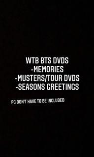 WTB BTS DVDS