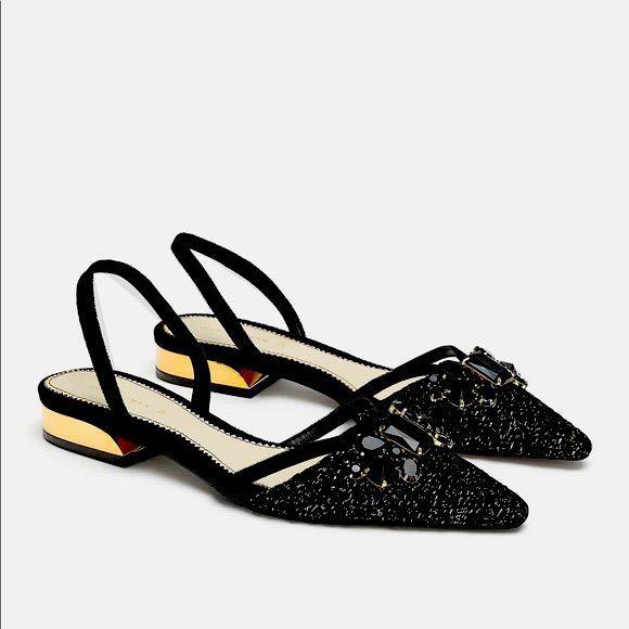 Zara bejewelled sandals 2025