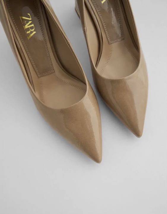 Zara shop tan heels
