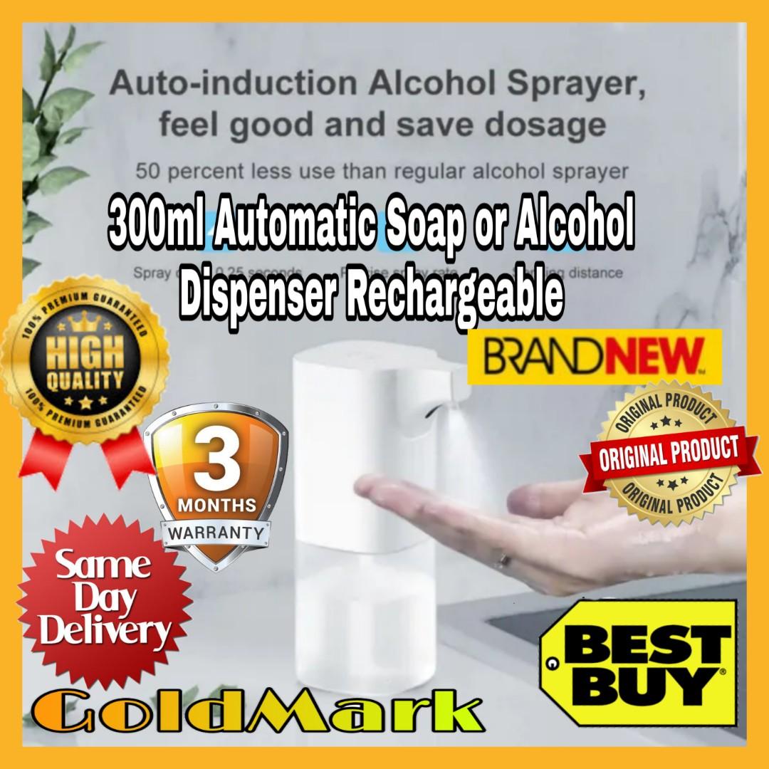 350ML DISPENSER AUTOMATIC ALCOHOL OR SOAP DISPENSER (Category: Medical Supplies & Tools) located in Pasay City. Submitted by emil_online_shop (Listing ID 1111061885, Image 1). Description: Description: The automatic alcohol or soap dispenser with the innovative design of spray state, no-touch, perfect for home, hotels, offices, or other public places. The automatic soap dispenser with a smart infrared sensor provides you a sanitary, no-touch, and