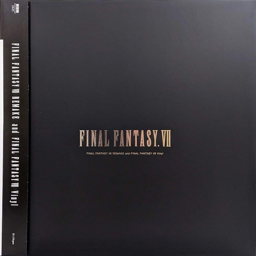 太空戰士7 FINAL FANTASY VII REMAKE & FINAL FANTASY VII OST 2 LP 黑