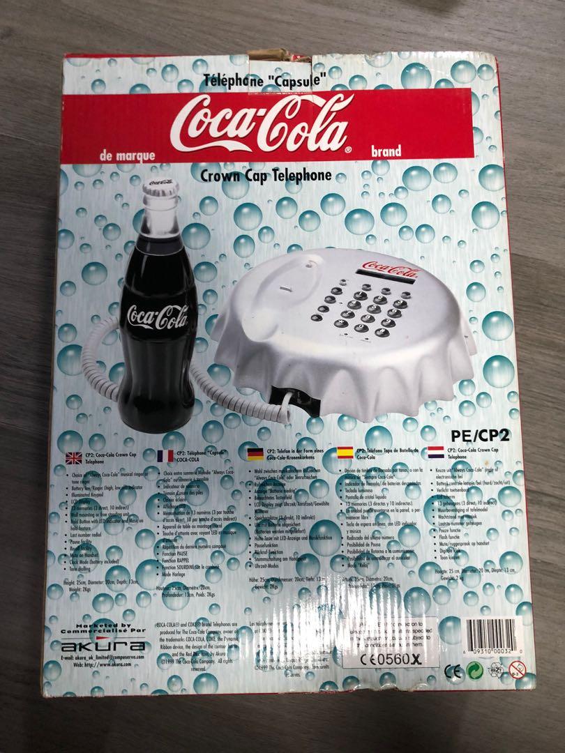 朋友寄賣** Coca Cola Crown Cap Telephone, 興趣及遊戲, 收藏品及