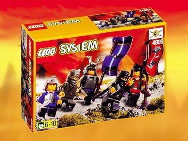 全新未開盒Lego 4805 Ninja Knights Sysiem Ninja 忍者系列(1999年出產