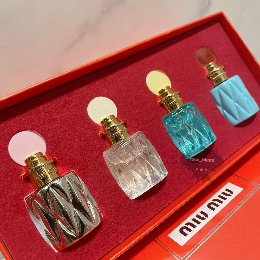 現貨❤️ MIU MIU ❤️ mini perfume set ❤️ 迷你香水四件套裝7.5ml 