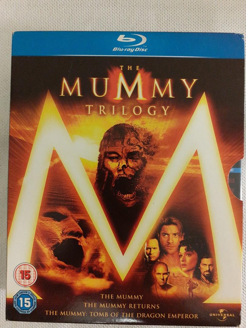 盜墓迷城 THE MUMMY TRILOGY 1-3集 BLU-RAY MOVIE 藍光影碟 中文字幕, 興趣及遊戲, 音樂、樂器 & 配件 ...