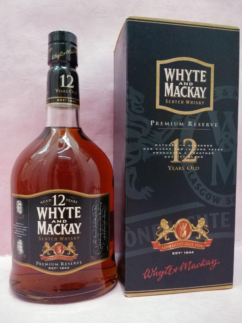 限時優惠$850) (舊裝舊酒) Whyte and Mackay 12 Years Old Premium