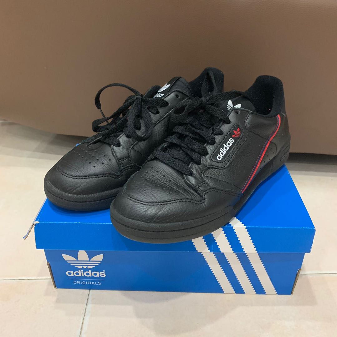 Adidas Continental 80 Black Women s Fashion Footwear Sneakers