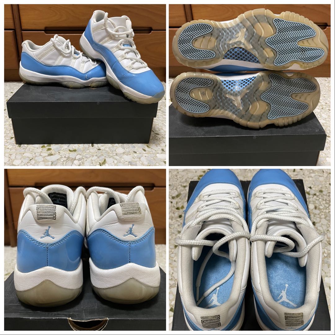 low jordan 11 unc