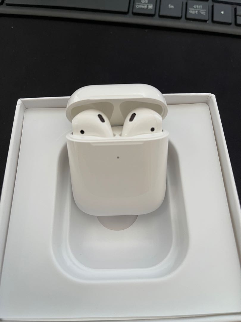 Airpods 2 Wireless charging case version, Audio, Earphones on Carousell