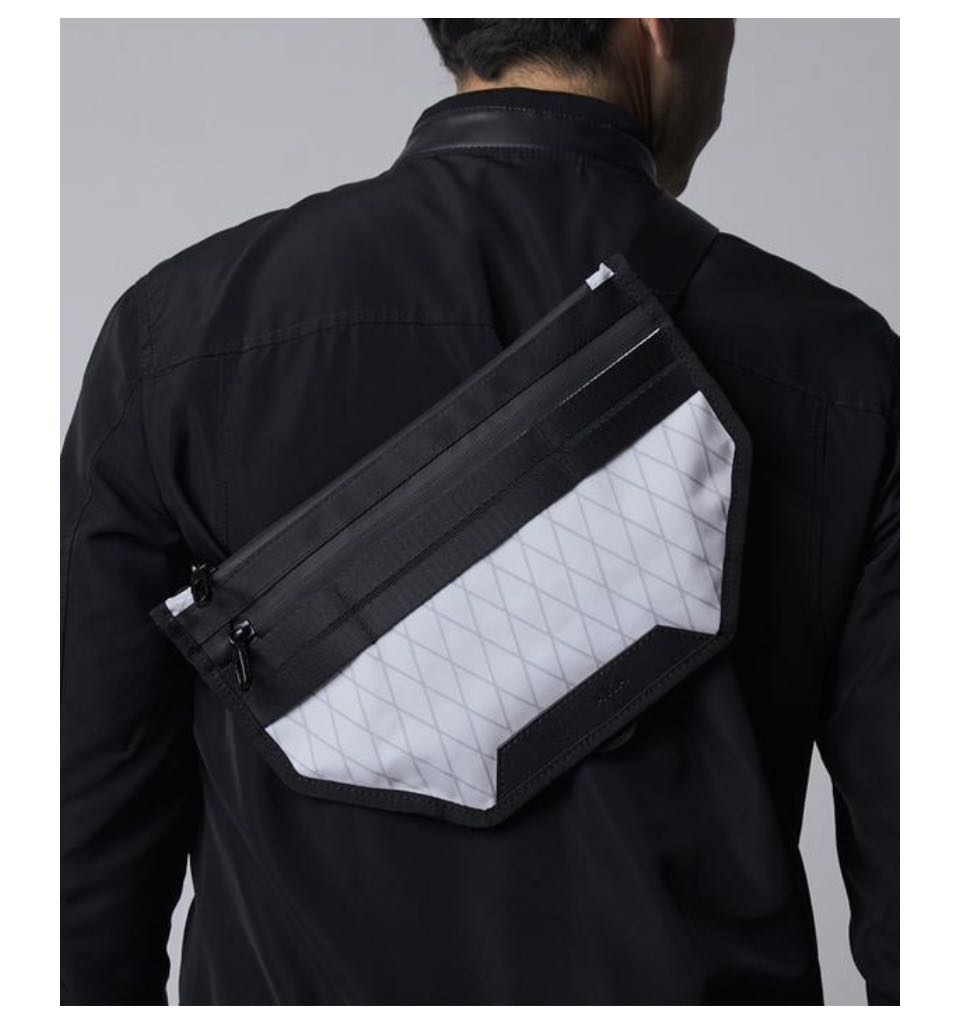 Alpaka Atom X Sling Ultimate Anti Theft Slim Sling Bag White X Pac Men s Fashion Bags Sling Bags on Carousell