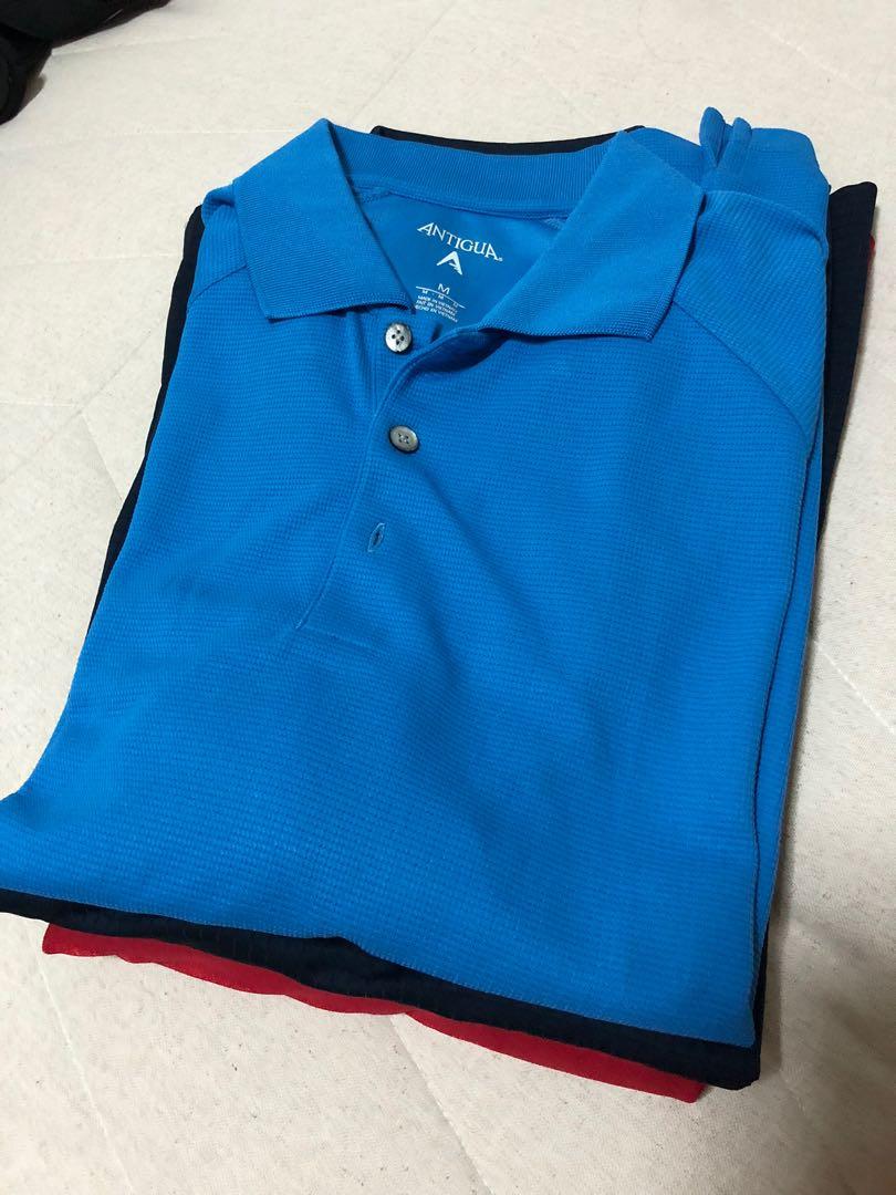 antigua golf shirts