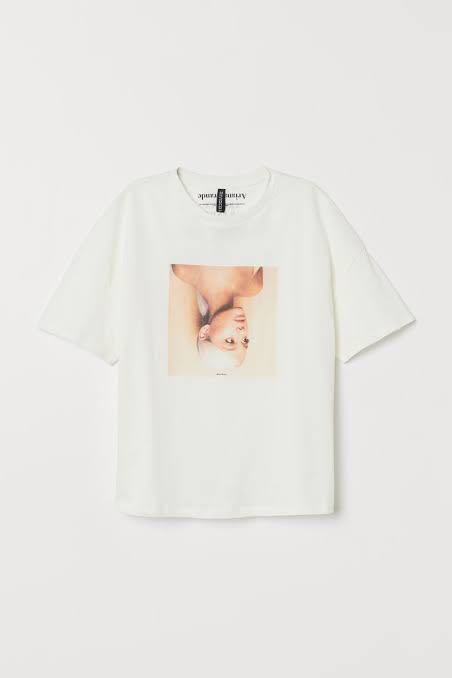 merch ariana grande h&m