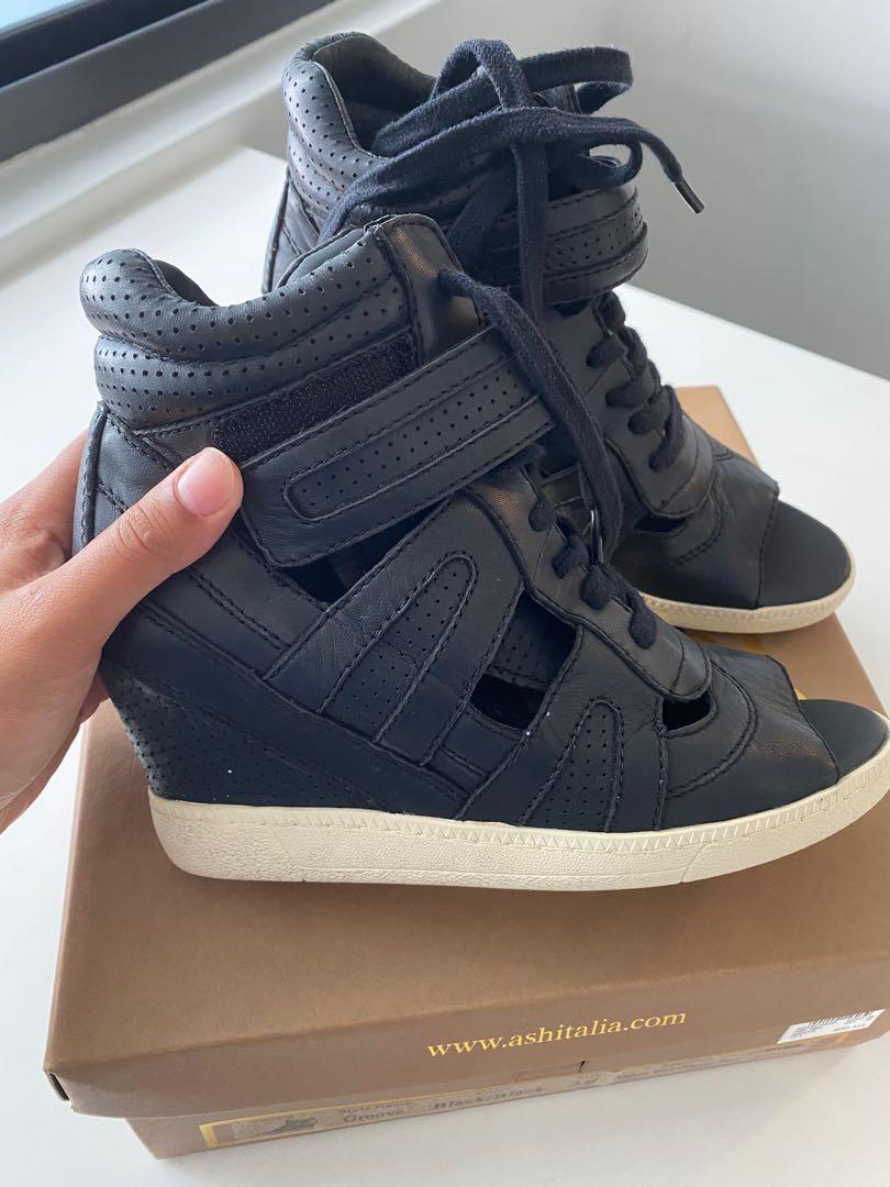 Open toe wedge tennis shoes clearance