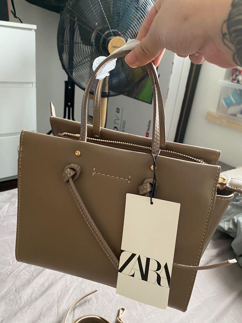 Authentic zara nude bag, Women's Fashion, Bags u0026 Wallets, Purses u0026 Pouches  on Carousell