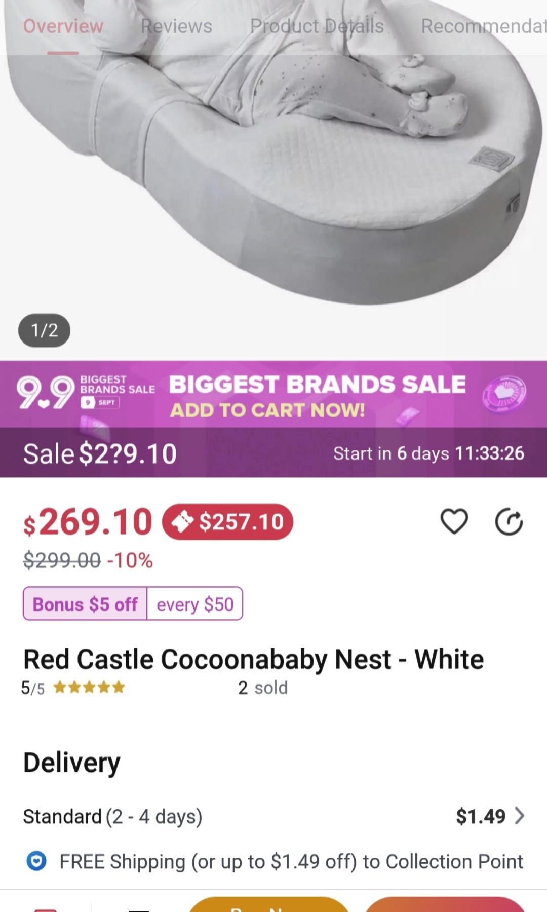 Baby Cocoon Babies Kids Baby Nursery Kids Furniture Childrens Beds On Carousell