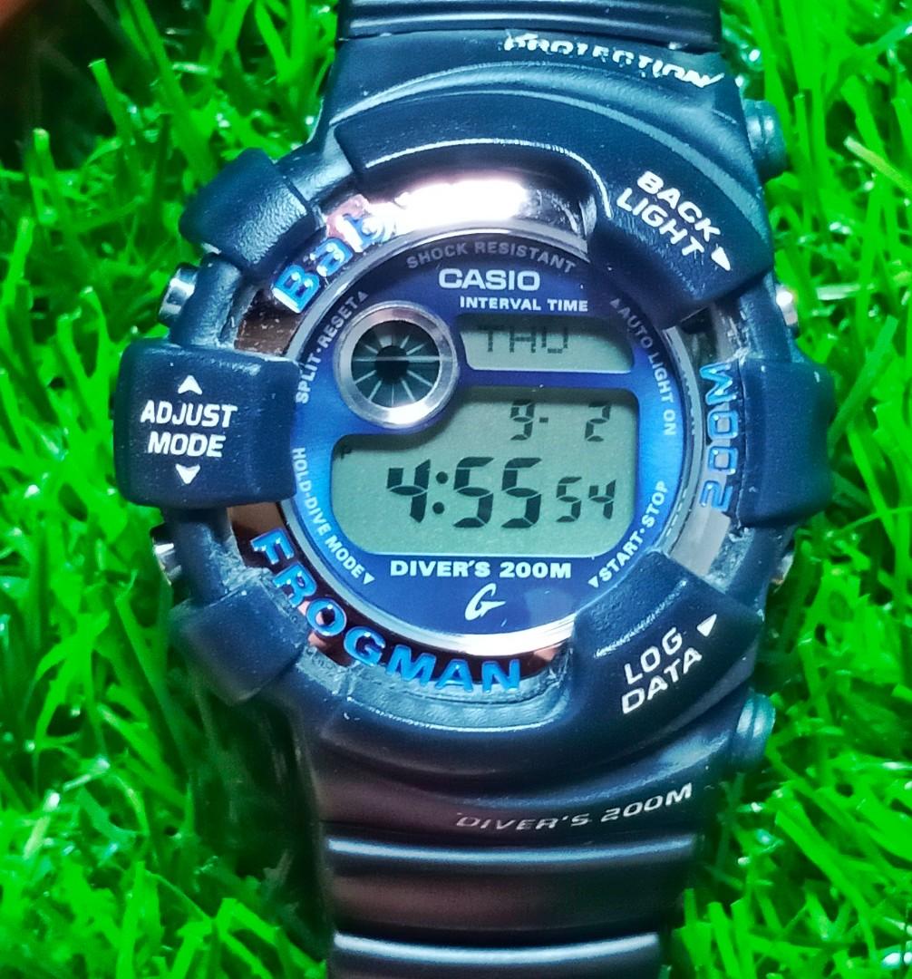 Baby g best sale frogman bgw 100