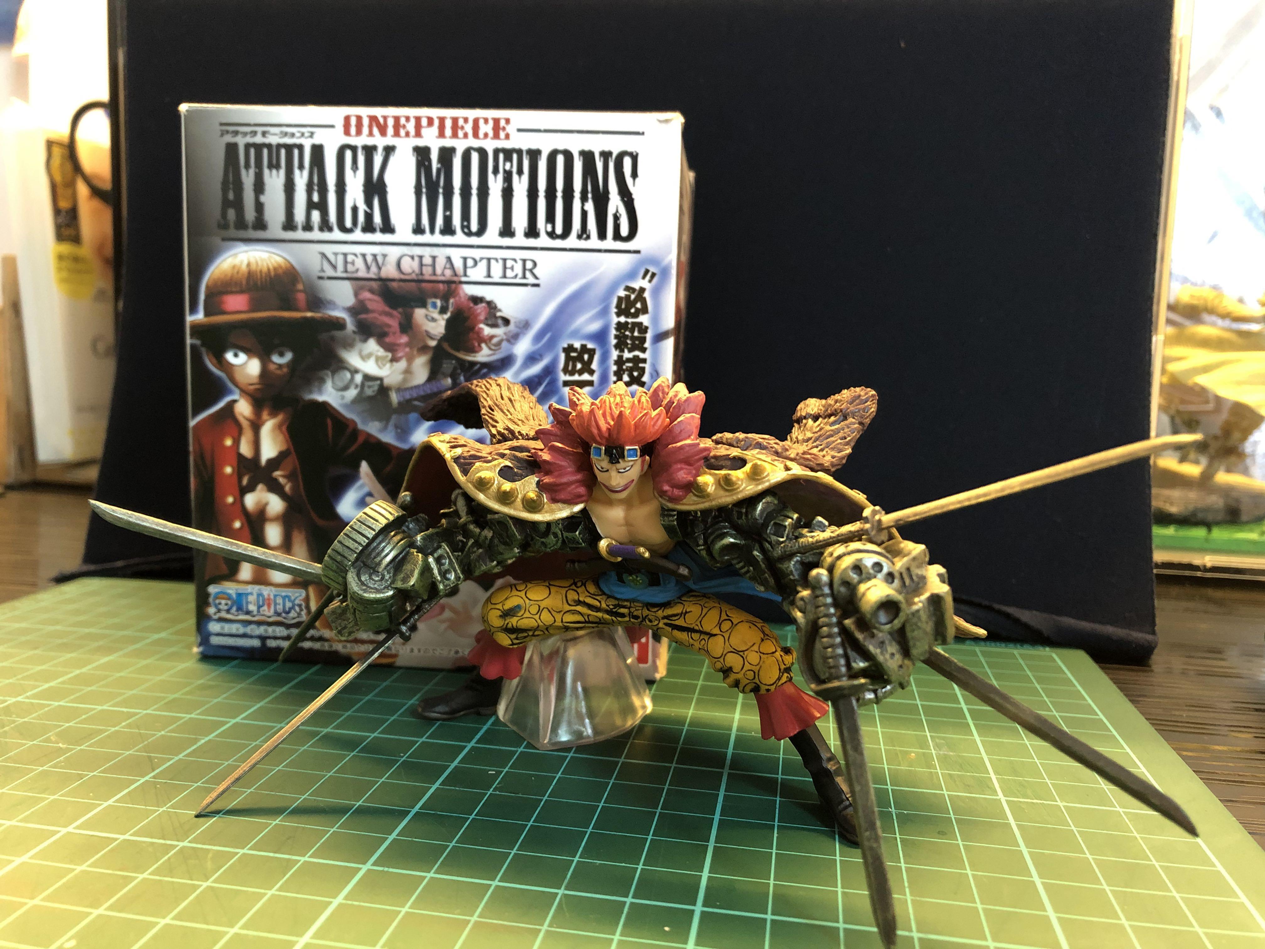 Bandai Attack Motion One Piece New Chapter Eustaats Kid 海贼王 航海王 必杀技 基德 超新星 Toys Games Action Figures Collectibles On Carousell