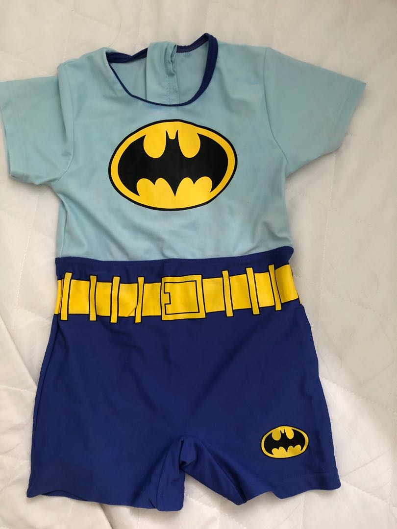 Batman Swimming suit for boys, Babies & Kids, Babies & Kids Fashion on  Carousell