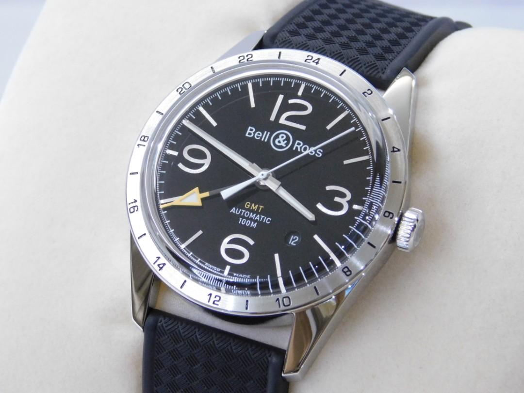 Bell and Ross BR123 GMT, Men's Fashion 