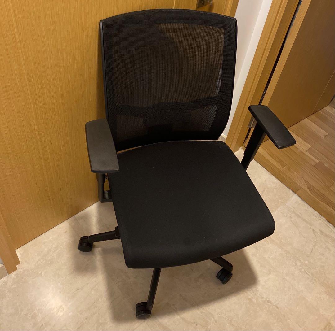 Benel Office Chair Furniture Home Living Furniture Chairs on Carousell