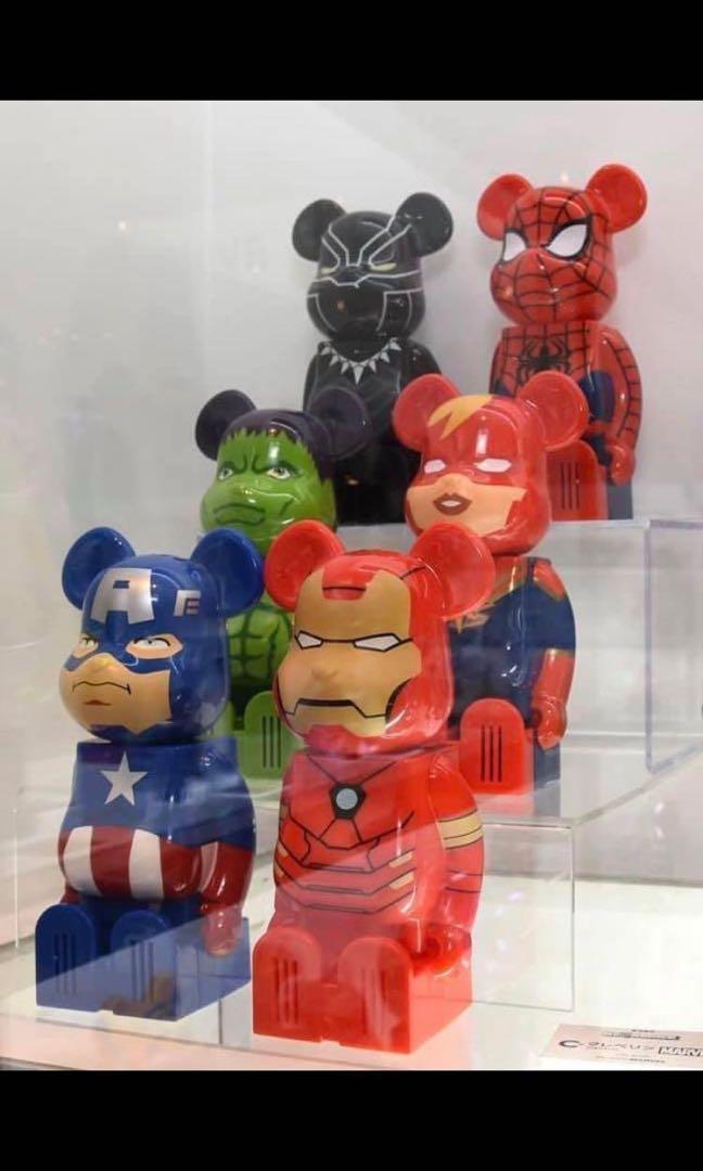 Be@rbrick Marvel x Cleverin, Hobbies & Toys, Collectibles