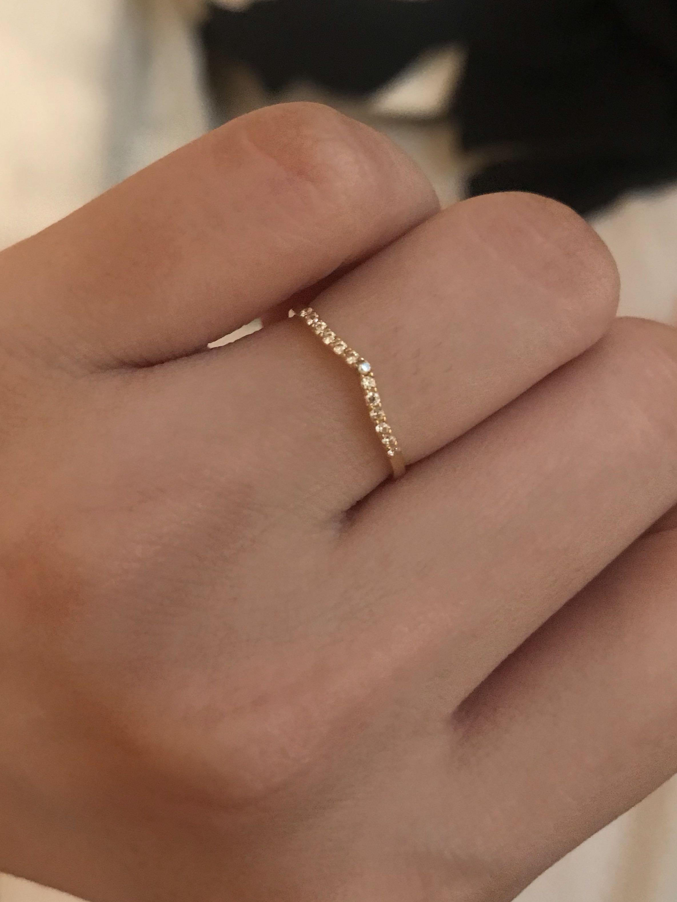 Minimalist discount rings gold