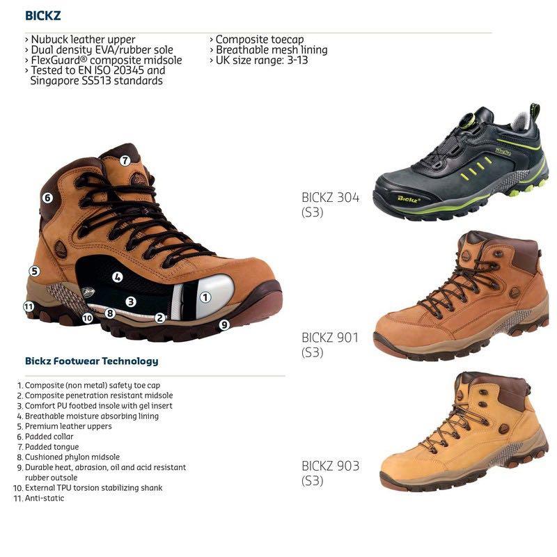 BNIB Bata Bickz 901 Nubuck Lace up Safety Boots Tan S3 Men s Fashion Footwear Boots on Carousell