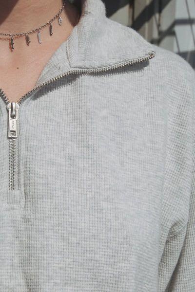 Brandy melville missy thermal sweatshirt Women s Fashion Tops Longsleeves on Carousell